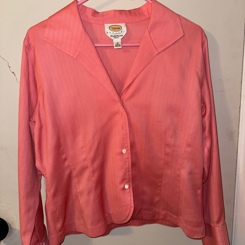 Pink Button Down Shirt